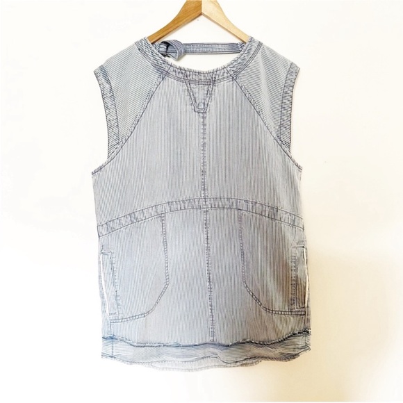 Free People We The Free Madison Railroad Stripe Tunic - Picture 6 of 12